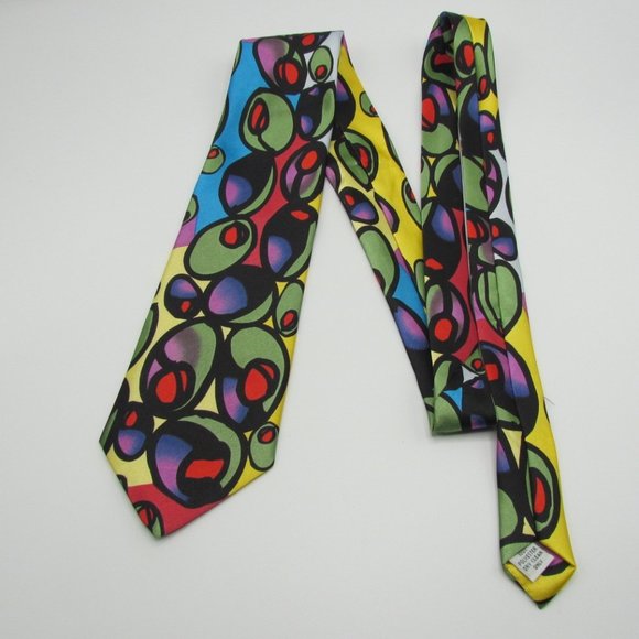 Samuel Broome The Studio Collection olive tie - Picture 1 of 7